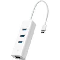 TP-Link UE330C scheda di rete e adattatore Ethernet 1000 Mbit/s bianco, Cablato, USB Type-A/USB Type-C, Ethernet, 1000 Mbit/s, Bianco