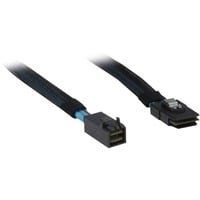 Inter-Tech 0.75m SFF 8643/SFF 8087 0,75 m Nero, Blu, Cavo Nero, 0,75 m, SFF 8643, SFF 8087, Maschio/Maschio, Nero, Blu, 45 g