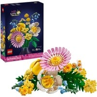 LEGO Botanicals 10347 Bouquet di Fiori Estivi Finti - Decorazione per Casa - Gioco della Natura per Bambine e Bambini 9+, Giochi di costruzione Set da costruzione, 9 anno/i, Plastica, 373 pz, 343 g