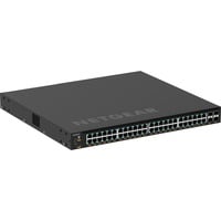 Netgear M4350-48G4XF Gestito L3 Gigabit Ethernet (10/100/1000) Supporto Power over Ethernet (PoE) 1U Nero, Interruttore Gestito, L3, Gigabit Ethernet (10/100/1000), Supporto Power over Ethernet (PoE), Montaggio rack, 1U
