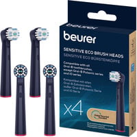 Beurer TB Testine di spazzola Sensitive Eco Green Planet, Testina blu scuro