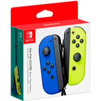 Nintendo Set da 2 Joy-Con, Controllo del movimento blu/giallo fluo