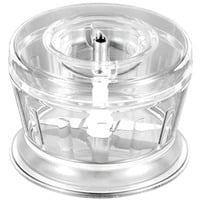 Unold 5050 affetta / sbuccia alimenti Trasparente, Trituratore bianco, Trasparente, Plastica, Acciaio inox, 0,28 L, Svizzera, 83 mm