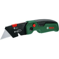 Bosch Klappmesser 1600A032V7, Coltello verde/Nero