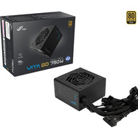 FSP Vita alimentatore per computer 750 W 20+4 pin ATX ATX Nero, Alimentatore PC 750 W, 100 - 240 V, 50/60 Hz, 10-5 A, Attivo, 100 W