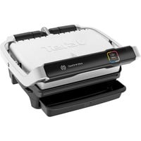 Tefal OptiGrill Elite GC750D30 Griglia di contatto, Come contattare con grill argento/Nero, Nero, Acciaio inox, Plastica, Rettangolare, Touch, 600 cm², 300 x 200 mm