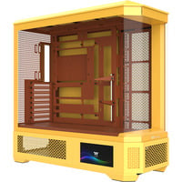 Thermaltake View 600 TG Butter Caramel, Torre grande telaio giallo