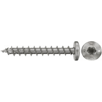 fischer Vite per pannelli truciolari PowerFast II 4,5x40 testa semitonda TX 