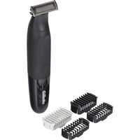 Braun Gillette Fusion One Hybrid Trimmer & Rasierer, Tagliacappelli Nero