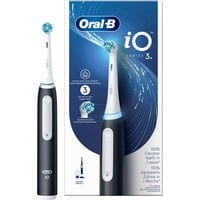 Braun iO 8006540730744 spazzolino elettrico Adulto Spazzolino a vibrazione Nero, Spazzolino da denti elettrico Nero, Adulto, Spazzolino a vibrazione, Cura quotidiana, Sensibile, Sbiancante, Nero, 2 min, Rotondo