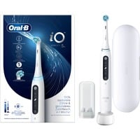 Braun iO Series 5 Adulto Spazzolino rotante-oscillante Bianco, Spazzolino da denti elettrico bianco, Adulto, Spazzolino rotante-oscillante, Cura quotidiana, Intenso, Sensibile, Super sensitive, Sbiancante, Bianco, 2 min, Bianco