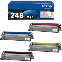 Brother TN-248VAL cartuccia toner 4 pz Originale Nero, Ciano, Magenta, Giallo Nero, Ciano, Magenta, Giallo, 4 pz
