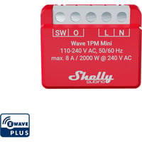 Shelly Wave 1PM Mini, Relè rosso