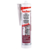 fischer Silicone sanitario DSSA AN 310ml antracite, Sigillante antracite