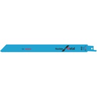 Bosch 2 608 657 553 lama per sega a gattuccio, sega a traforo e sega universale Lama per sega universale Bimetallo 1 pz Lama per sega universale, Profilato, Lamiera (sottile), Bimetallo, Blu, 1,4 mm, 17,5 cm