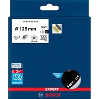 Bosch 2 608 900 003 fornitura per utensili rotanti per molatura/levigatura Platorello per disco abrasivo, Platorello per levigatrice Nero, Platorello per disco abrasivo, Bosch, Nero, Grigio, Rotondo, 12,5 cm, 1 pz