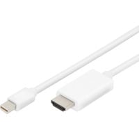 Digitus Cavo adattatore mini DisplayPort > HDMI 4K bianco