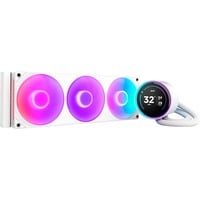 NZXT Kraken Elite 360 RGB 360 mm, Raffreddamento ad acqua bianco