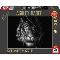 Schmidt Spiele Ashley Rader: Natura Selvaggia - Tigre, Sotto il Segno della Libertà, Puzzle 