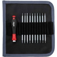 Wiha Cacciavite con set di lame intercambiabili SYSTEM 4 Nero/Rosso