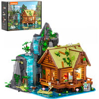 Lumibricks Capanna della cascata, Giochi di costruzione 