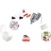 MGA Entertainment Make It Mini Sneakers in PDQ, Bricolage Miniverse Make It Mini Sneakers in PDQ, 8 anno/i, Multicolore, Plastica