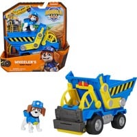 Spin Master Rubble & Crew, Veicolo da lavoro di Wheeler, Camion ribaltabile con parti mobili e personaggio da collezione, giocattoli per bambini dai 3 anni in su,  veicolo da gioco Rubble & Crew , Veicolo da lavoro di Wheeler, Camion ribaltabile con parti mobili e personaggio da collezione, giocattoli per bambini dai 3 anni in su, Dumper, 3 anno/i, Plastica, Multicolore