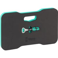 Wera Set di scaldagambe e scaldamani 2, Protezione del ginocchio Nero/Verde