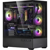 ALTERNATE Custom PC Series • Red Thunder Elements, PC Gaming Nero/trasparente