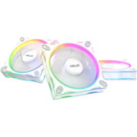 ASUS Prime MR120 Fan ARGB White 3in1 Case per computer Ventilatore 12 cm Bianco, Ventola bianco, Ventilatore, 12 cm, Bianco
