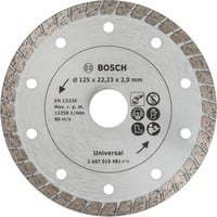 Bosch 2 607 019 481 accessorio per smerigliatrice, Lama 12,5 cm, 2 mm, 1 pz