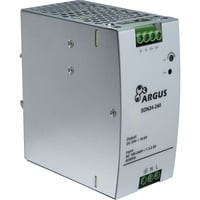 Inter-Tech Alimentatore su guida DIN Argus SDN24-240, Alimentazione elettrica 