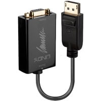 Lindy Convertitore DisplayPort a VGA, Adattatore Nero