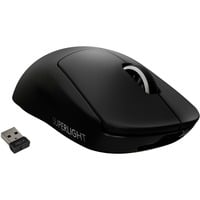 Logitech Pro X Superlight mouse Mano destra RF Wireless 25600 DPI, Mouse da gioco Nero, Mano destra, RF Wireless, 25600 DPI, 1 ms, Nero