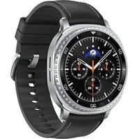 Samsung Galaxy Watch8 Classic 3,3 cm (1.3") AMOLED 46 mm Digitale 438 x 438 Pixel Touch screen Argento Wi-Fi GPS (satellitare), Smartwatch Nero, 3,3 cm (1.3"), AMOLED, Touch screen, 64 GB, GPS (satellitare), 63,5 g