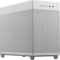 ASUS Prime AP201 MicroATX Mini Tower Bianco, Chassis Tower bianco, Mini Tower, PC, Bianco, micro ATX, Mini-ITX, Gaming, 17 cm