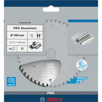 Bosch 2 608 837 755 lama circolare 14 cm 1 pz, Lama per sega Metallo, 14 cm, 2 cm, 1,1 mm, 11000 Giri/min, 1,6 mm