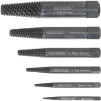 GEDORE Set di estrattori per viti, 6 pezzi, M3 - M24, Estrattore 