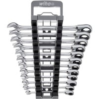 Wiha Set di chiavi combinate a cricchetto, 12 pezzi, reversibile, Chiave 