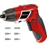 EINHELL TC-SD 3,6 Li 200 Giri/min Nero, Rosso, Cacciavite rosso/Nero, 6 Li, Nero, Rosso, 200 Giri/min, 3 Nm, Batteria, 3,6 V, Ioni di Litio