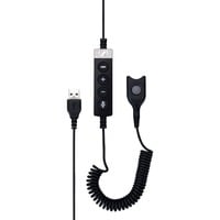 EPOS | Sennheiser USB-ED CC 01 MS Adattatore di interfaccia, Cavo Nero, Adattatore di interfaccia, Nero