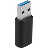 Lindy Adattatore USB 3.2 Tipo A a C Nero