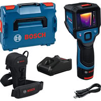 Bosch Termocamera a batteria GTC 12V-450-13 Professional, Rilevatore termico blu/Nero