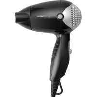 Clatronic HT 3393, Asciugacapelli Nero/Argento