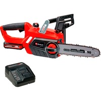 EINHELL GE-LC 18 Li Kit motosega cordless 4,3 m/s Nero, Rosso 18 V Ioni di Litio, Sega a catena rosso/Nero, 18 V, Ioni di Litio, 1 h, 3 Ah, 2,97 kg