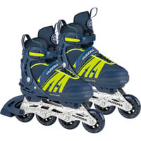 HUDORA Pattini in linea Comfort Mis. 35-40 blu/Giallo
