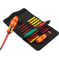 Wera Kraftform Kompakt VDE 17 RA 1, 17 pezzi, Cacciavite rosso/Giallo