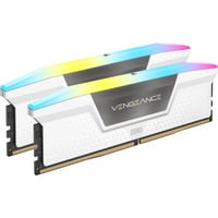 Corsair DIMM 32 GB DDR5-6400 (2x 16 GB) Kit doppio, Memoria bianco