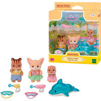 EPOCH Sylvanian Families - Amici dell'asilo avventura "Divertimento in piscina", Giochi di costruzione 