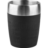 Emsa 514514 tazza da viaggio Nero, Tazza termica Nero/in acciaio inox, Nero, Cina, 87 mm, 94 mm, 112 mm, 204 g